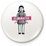 printfashion Squid game 2 - Kitűző, hűtőmágnes - Fehér (17205528)