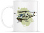 printfashion Katonai helikopter - Bögre - Fehér (17034684)
