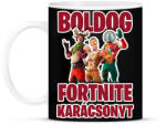 printfashion Fortnite Karácsony - Bögre - Fekete (16883756)