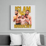 printfashion Islam Makhachev - Vászonkép - Fehér (17340936)