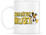 printfashion Szia bátyus! Helyzet? - Bögre - Fehér (17355755)