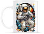 printfashion Űrhajós gamer - Bögre - Fehér (17044174)