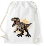 printfashion Dinoszaurusz - Sportzsák, Tornazsák - Fehér (16904894)
