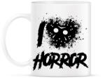 printfashion I love horror - Bögre - Fehér (16919254)