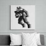 printfashion Amerikai focista - Vászonkép - Fehér (17032587)