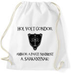 printfashion Hol volt Gondor? (sárkány) - Sportzsák, Tornazsák - Fehér (16966836)