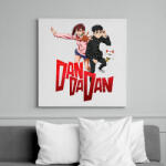 printfashion Dandadan - Vászonkép - Fehér (17376134)