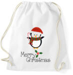 printfashion Merry Christmas - Sportzsák, Tornazsák - Fehér (16895260)