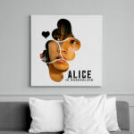 printfashion Alice in borderland arisu fekete - Vászonkép - Fehér (17242512)