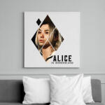 printfashion Alice in borderland shuntaro fekete - Vászonkép - Fehér (17241612)