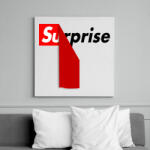 printfashion Surprise - Vászonkép - Fehér (17422242)