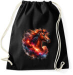 printfashion ló - Sportzsák, Tornazsák - Fekete (17275743)