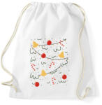 printfashion Karácsonyfa jelmez - Sportzsák, Tornazsák - Fehér (16995437)