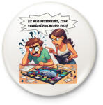 printfashion Ez nem veszekedés! - Kitűző, hűtőmágnes - Fehér (16975568)