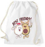 printfashion Karácsonyi barátok - Sportzsák, Tornazsák - Fehér (16987337)