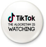 printfashion tiktok2 - Kitűző, hűtőmágnes - Fehér (17387374)