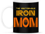 printfashion THE UNSTOPABLE IRON MOM - Bögre - Fekete (17386904)