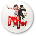 printfashion Dandadan - Kitűző, hűtőmágnes - Fehér (17376124)