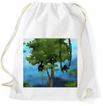 printfashion macskák - Sportzsák, Tornazsák - Fehér (17326030)