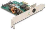 Delock PCI Express x1 kártya - 1 x M12 2, 5 Gigabit LAN PoE+ (DL-90760)