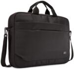 Case Logic GEANTA CASE LOGIC, pt. notebook de max. 17.3 inch, 1 compartiment, buzunar frontal x 2, waterproof, poliester, negru, ADVA-117 BLACK/3204204 (ADVA-117 BLACK) - pc-ieftin Geanta, rucsac laptop