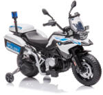  Elektromos rendőrmotor BMW kék (LEM-R-BMW-KEK)