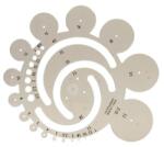 KOH-I-NOOR Radius sablon, műanyag, KOH-I-NOOR z32 (TKOH749002)