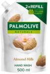 Palmolive Folyékony szappan utántöltő, 0, 5 l, PALMOLIVE Nourishing Almond milk (KHT1254) - irodasziget