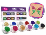 TYTOO Csillámporkészlet, 12 db-os, 12x2, 5 ml, top színek (VZM-KKCPU2520008)
