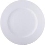  Lapostányér, fehér, 24 cm, 6 db-os szett "Economic (KHPU270)