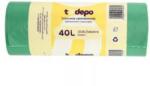 T-depo szemeteszsák 40L - 55*62cm, extra erős, 20db/tek (40L_55x62)