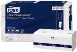 Tork Kéztörlő 1 rétegű folyamatos adagolású 410 lap/csomag 12 csomag/karton 12 db/karton PeakServe® Tork_100585 fehér (TORK100585) - irodasziget