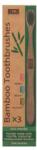 Xpel Marketing Bamboo Toothbrush fogkefe 3 db