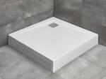 Radaway Argos C szögletes akril zuhanytálca előlap - 80 cm-es króm előlap (001-510074001)