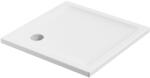  N-Smart Sevi szögletes akril zuhanytálca 80 x 80 x 4 cm - BRNA. LUP. 080.080. WHN (BRNA.LUP.080.080.WHN)