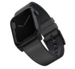 Uniq Straden vízálló bőr Apple Watch szíj, 49/45/44/42MM, szürke (-45MM-STRAGRY) (UNIQ-45MM-STRAGRY)