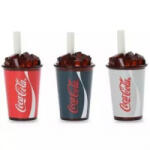 Y-Plus Hegyező radírral, Coca Cola logóval (P0013-0330) (P0013-0330)