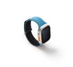 Uniq Revix Evo mágneses Apple Watch szíj, 49/45/44/42MM, kék/fekete (-49MM-REVEPCBLUBLK) (UNIQ-49MM-REVEPCBLUBLK)
