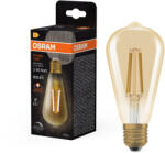 OSRAM LED izzó, retró, aranyszínű, E27, VINTAGE, 7, 2 W, meleg fehér