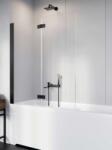 Radaway Nes 8 Black PND I fekete kádparaván 140B (10060140-54-01L)