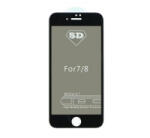 Utángyártott Apple iPhone X, 5D Full Glue Privacy hajlított tempered glass kijelzővédő üvegfólia, fekete (5901737871701)