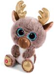 NICI Glubschis: The Original - Glubschis X-Mas Ren Cacao Zana 15 cm I Jucarie de plus Ren cu ochi mari I Jucarie de plus pufoasa cu ochi stralucitori de la 0 luni I maro / auriu - 46301 (46301)