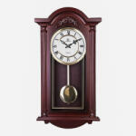 Merion ingás mahagóni színű fa falióra