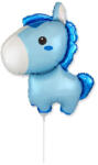  Fólia lufi, mini forma, bébi ló, kék