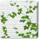 Tapetoo Home Decor Tapetoo Home Decor® 40 x 3D tapéta csempe készlet - 70 x 77 cm "Zöld virágok" 2, 5 mm, 21, 2 m2 (set-40xTapet-3D-Cod-81-Flori-Verzi)