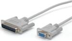 ProXtend Cablu DB9 RS232 (Mama) la DB25 (Tata), 1.8m, Gri (PX-RS2329M25F-018)