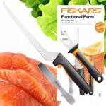 Fiskars 3 Db-os Haltartó Konyhai Eszköz Szett Kés Villa Szálkafogó (1057560)