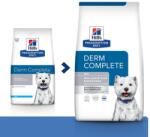Hill's Hill' s Prescription Diet Canine Derm Complete Mini/Small 6 kg + 4 kutyakonzervek GRÁTISZ