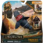 DreamWorks Set de joaca, DreamWorks Dragons, Gronckle si Fishlegs, 20151276 Figurina