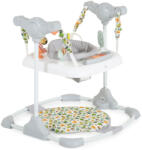 Moni Hop zenélő, 360 fokban forgatható, baba ugráló - Szürke